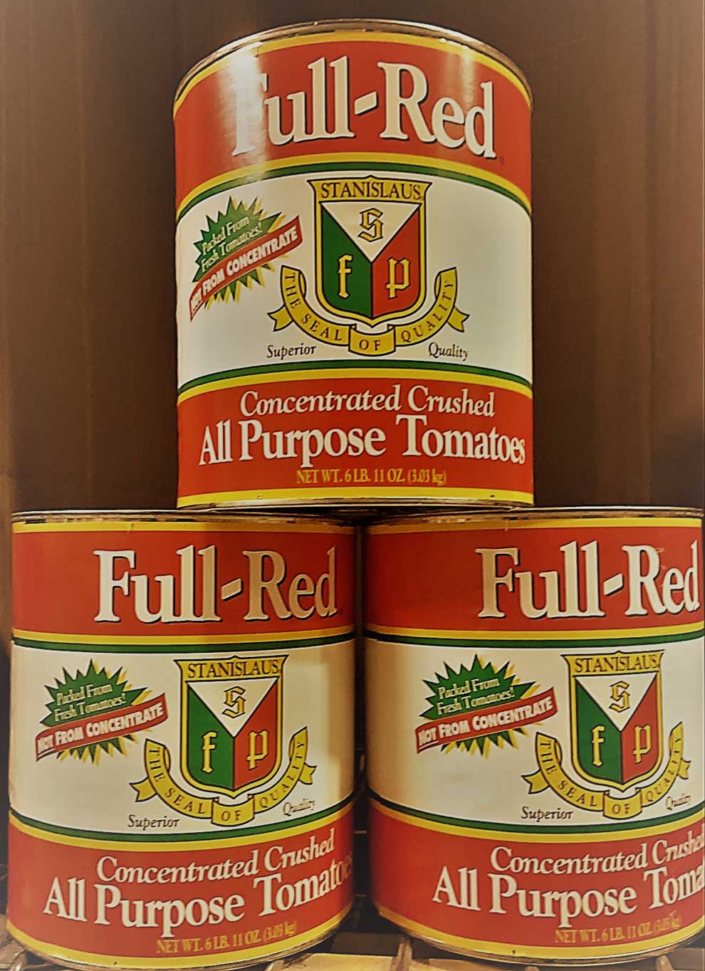 Stanislaus Full Red Crushed Tomato