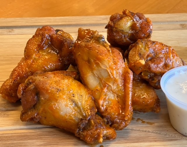 Tyson 13539 Roasted Magnum Cooked Chicken Wings 3/5#