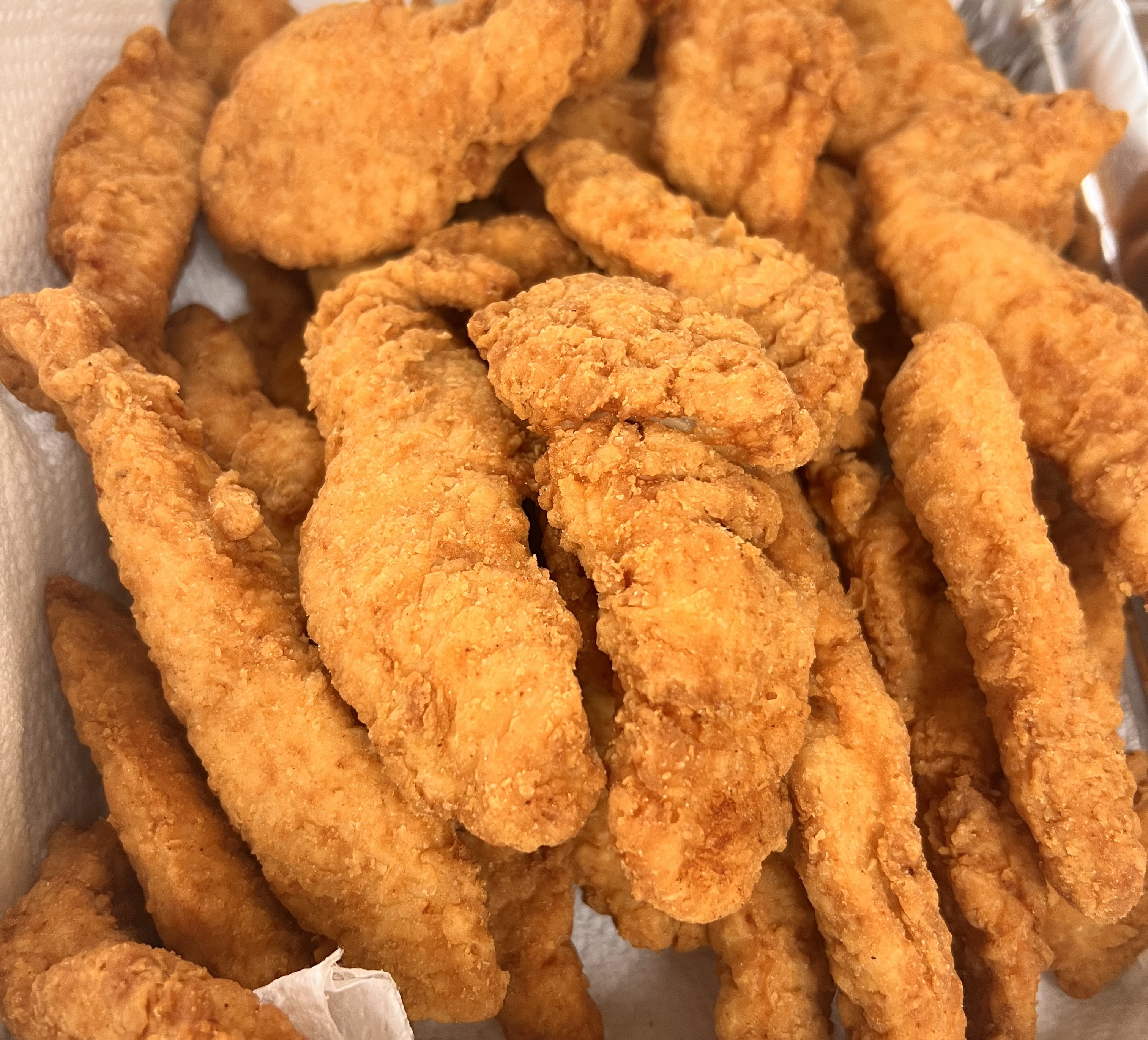 OK Foods 130570 Buttermilk Chicken Breast Strip 10#