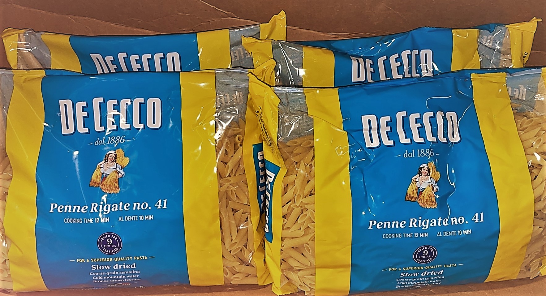 DeCecco VSA8041 Penne Rigate 4/5 lb