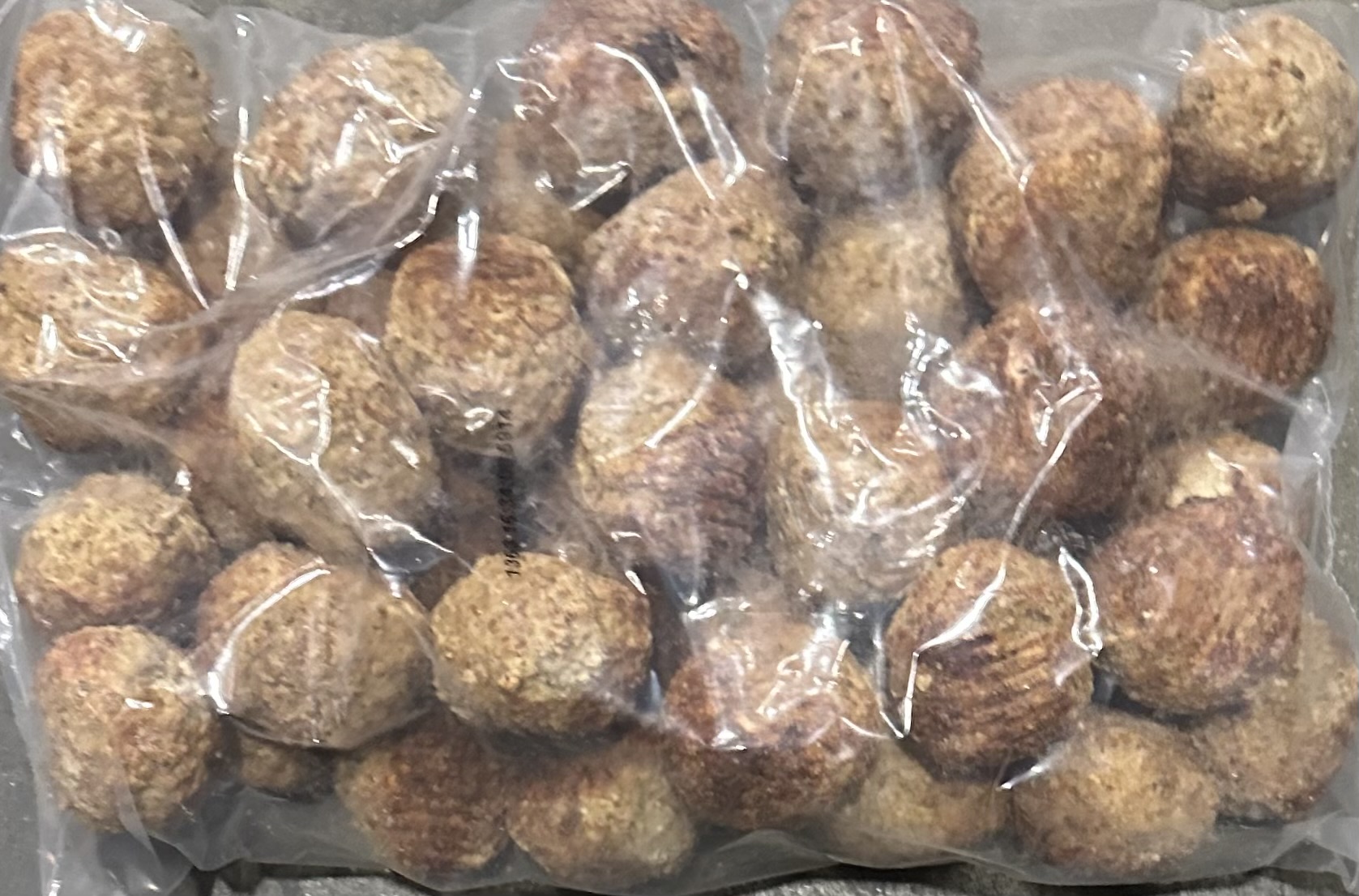 Bell BELLB020 Cooked Meatballs 2oz Beef 2/5#