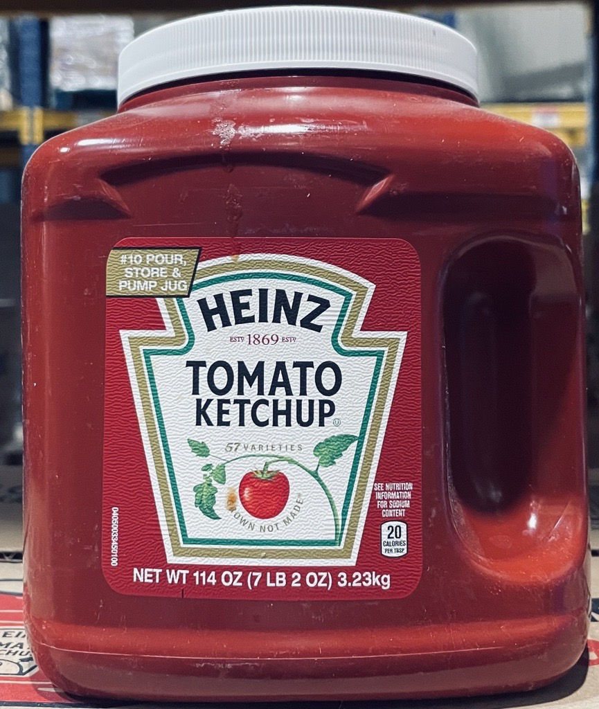 =\ Heinz 51491 Jug Ketchup 6/114 jugs