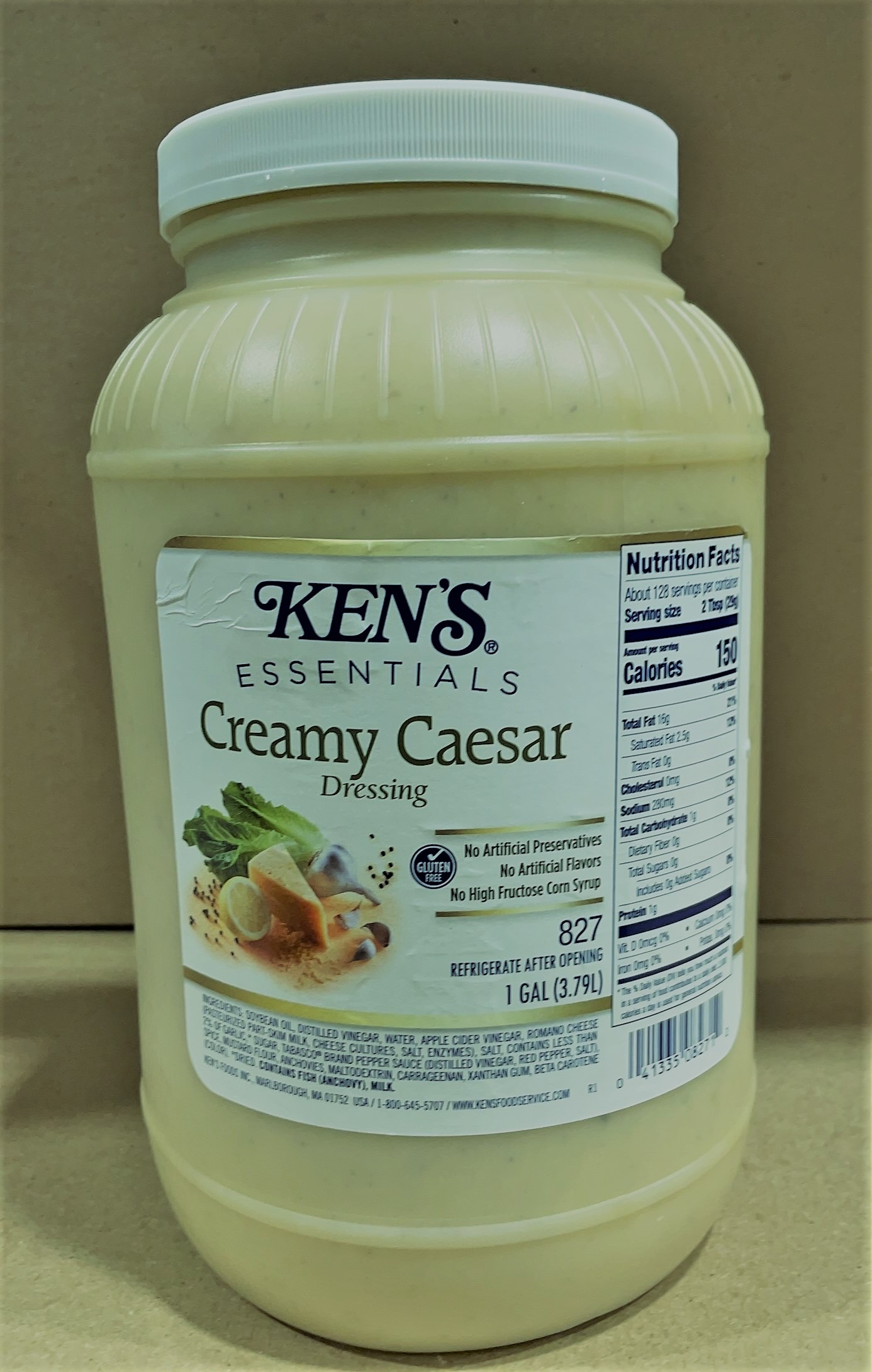 Ken's 827 Creamy Caesar 4/1gl