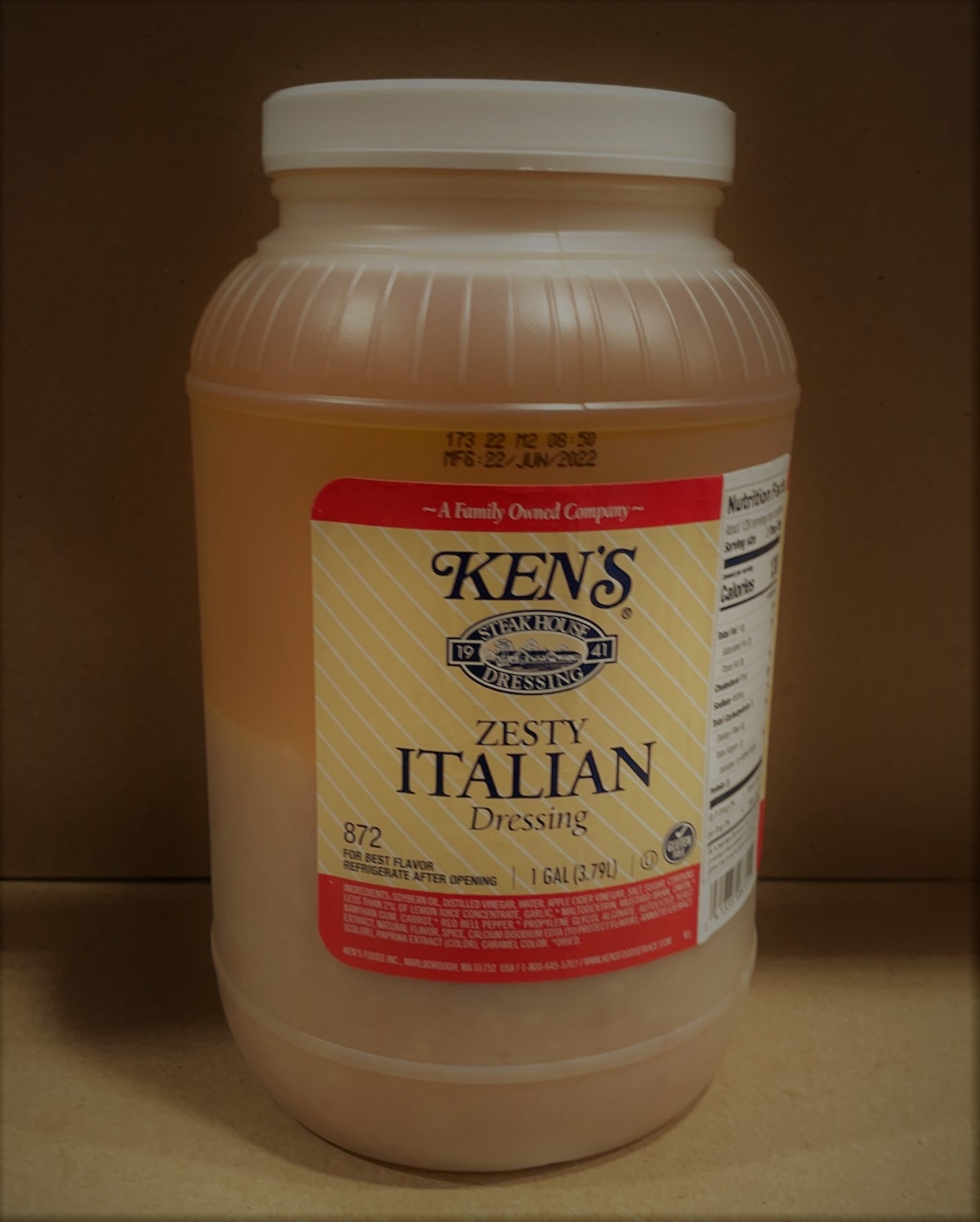 Ken's 872 Zesty Italian 4/1gl