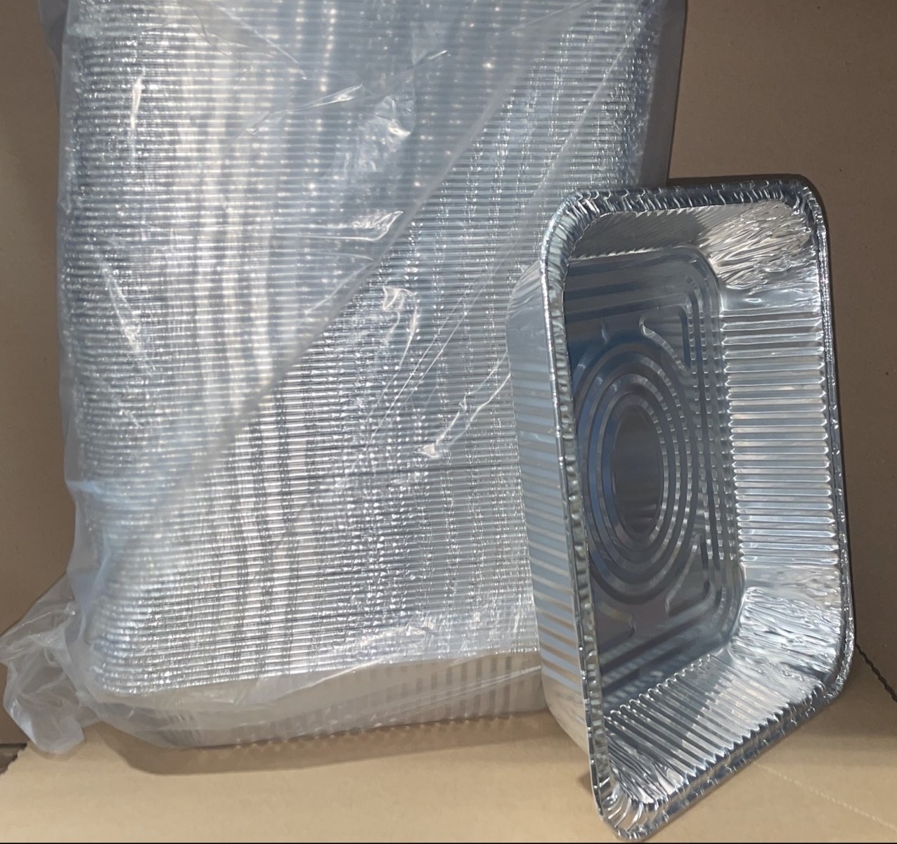 Foil Stm Pan HALF Deep 4200-100  100ct