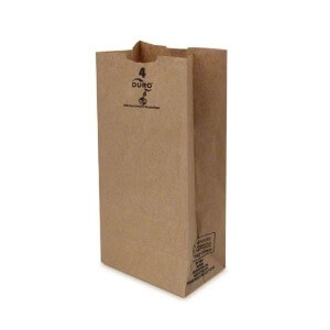 Bag 18404 Kraft 4# 500ct